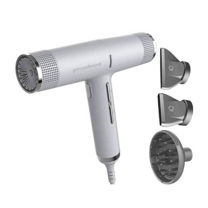 Gama Professional IQ2 Hair Dryer – Sølv